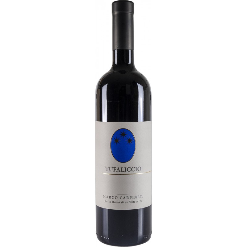 Vino rosso Tufaliccio Marco Carpineti 75 cl biologico Lazio IGT