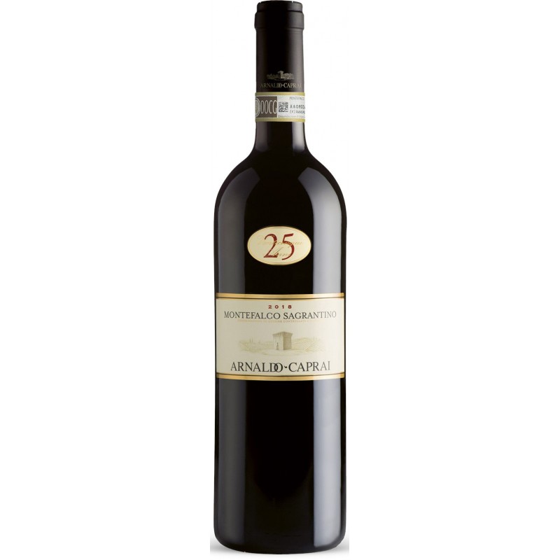 Vino rosso Montefalco Sagrantino 2016 DOCG 25 anni Arnaldo Caprai 75 cl