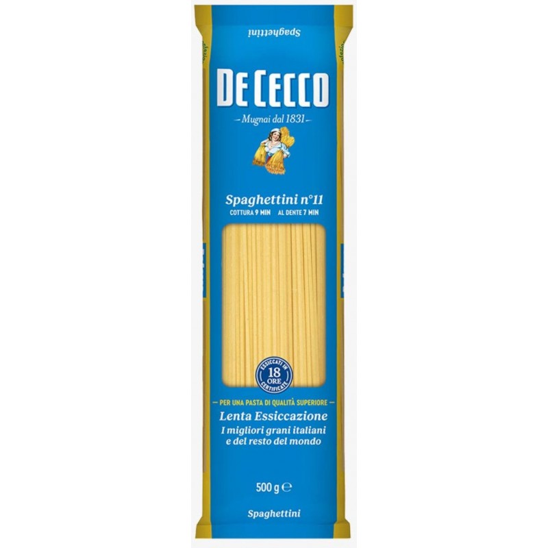 Spaghettini De Cecco 500 g n.11