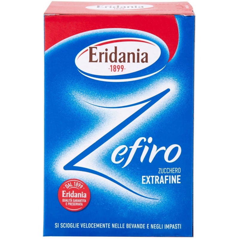 Zucchero bianco Eridania Zefiro 1 kg in scatola