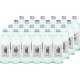 Acqua Lauretana Pininfarina 330 ml x 24 bt *** FRIZZANTE *** in vetro a  perdere con tappo a vite VAP