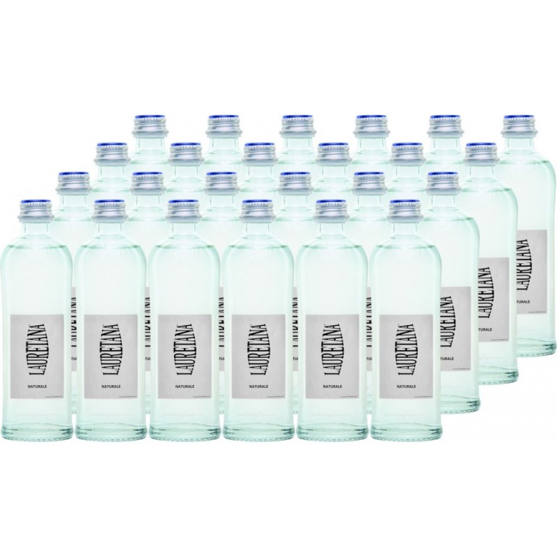 Acqua Lauretana Pininfarina 330 ml x 24 bt naturale in vetro a perdere con  tappo a vite VAP