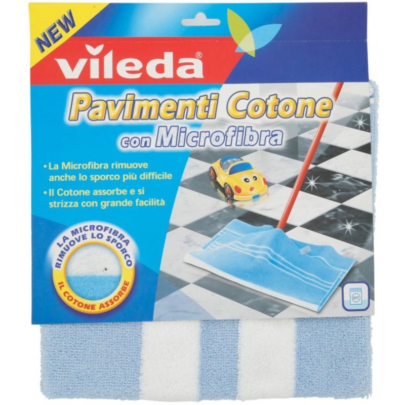 Panno pavimenti Vileda 50 x 50 cotone microfibra 1 pz