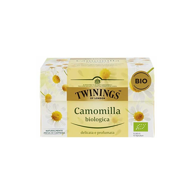 Camomilla Biologica Twinings 20 filtri