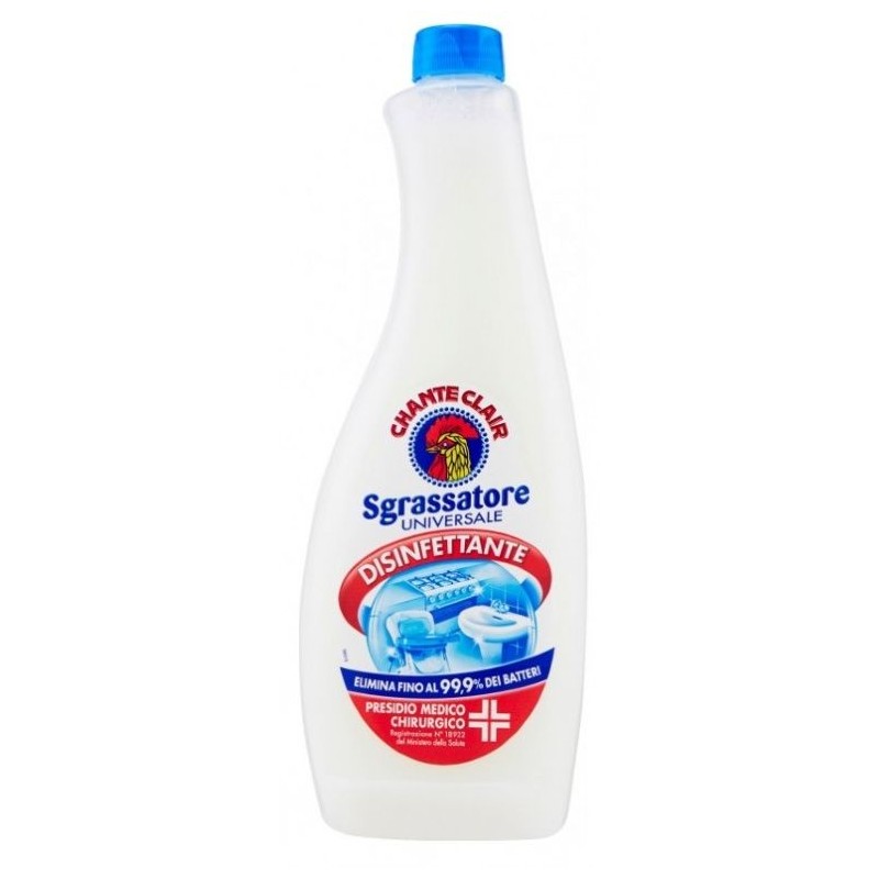 Sgrassatore Chanteclair 600 ml disinfettante, presidio medico chirurgico