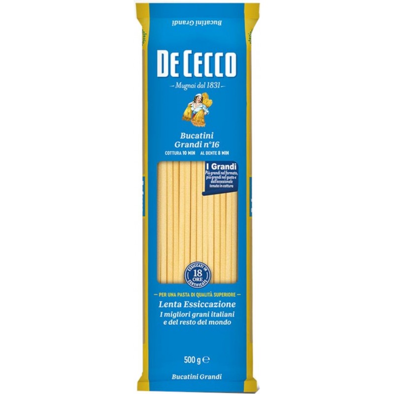 Bucatini Grandi De Cecco 500 g n.16