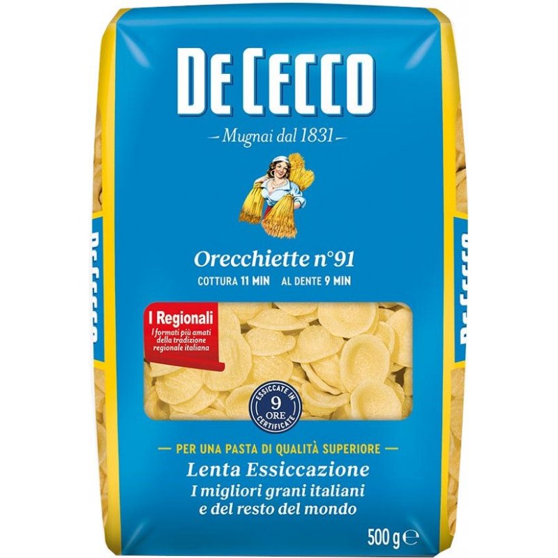 Orecchiette De Cecco 500 g n.91