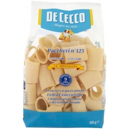 Paccheri De Cecco lisci 500...