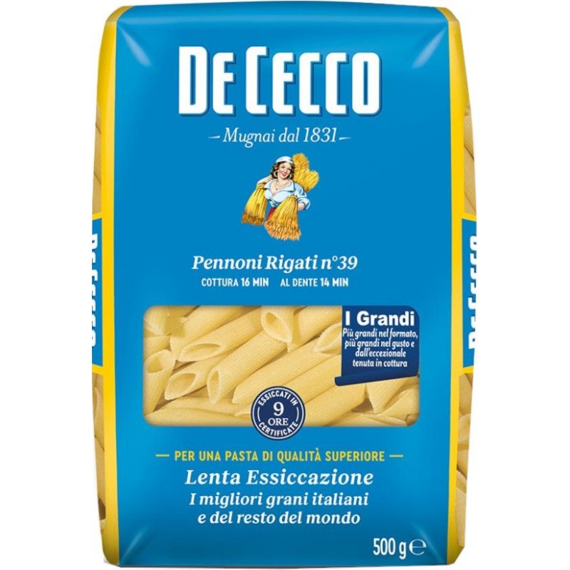 Pennoni Rigati De Cecco 500 g n. 39