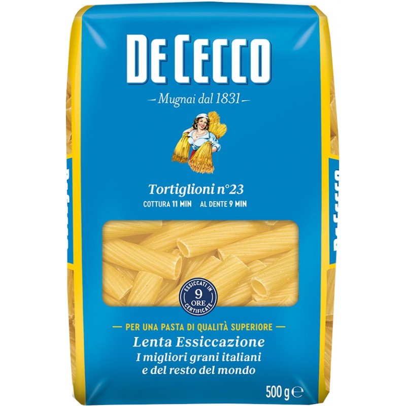 Tortiglioni De Cecco 500 g n.23