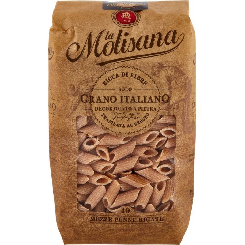 Mezze penne rigate integrali La Molisana 500 g n. 19