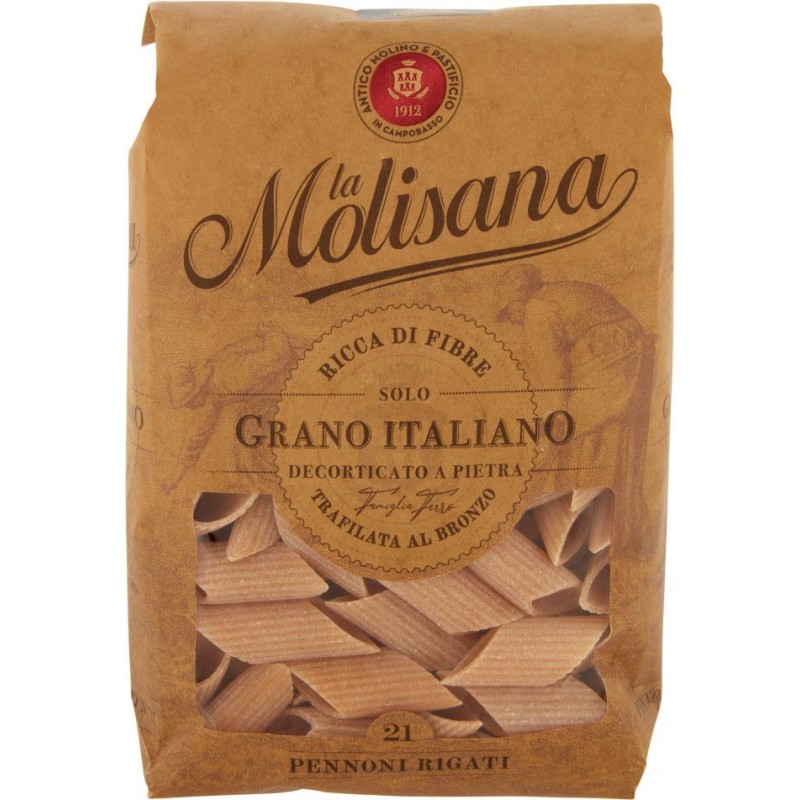 Pennoni rigati integrali La Molisana 500 g n. 21