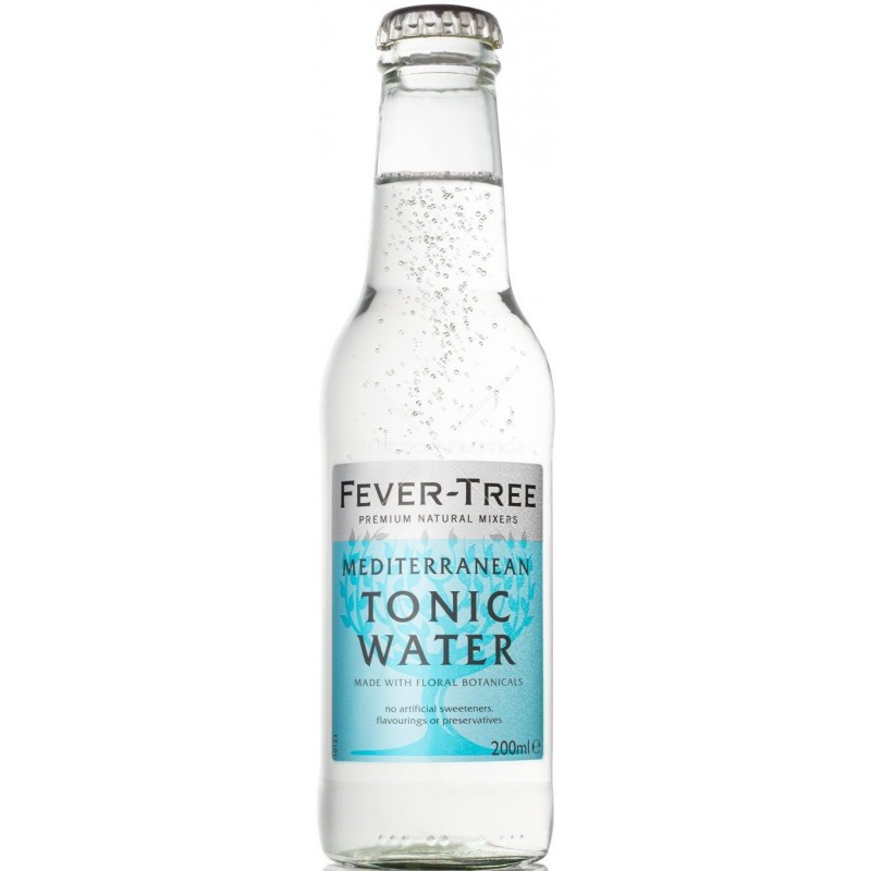 Acqua tonica Fever-Tree mediterranean 20 cl in bottiglietta di vetro a perdere VAP