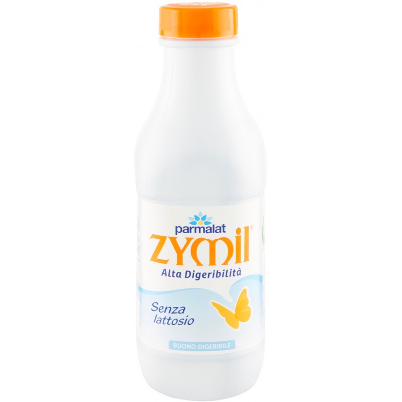Latte senza lattosio Parmalat Zymil 1 L in plastica tappo arancione