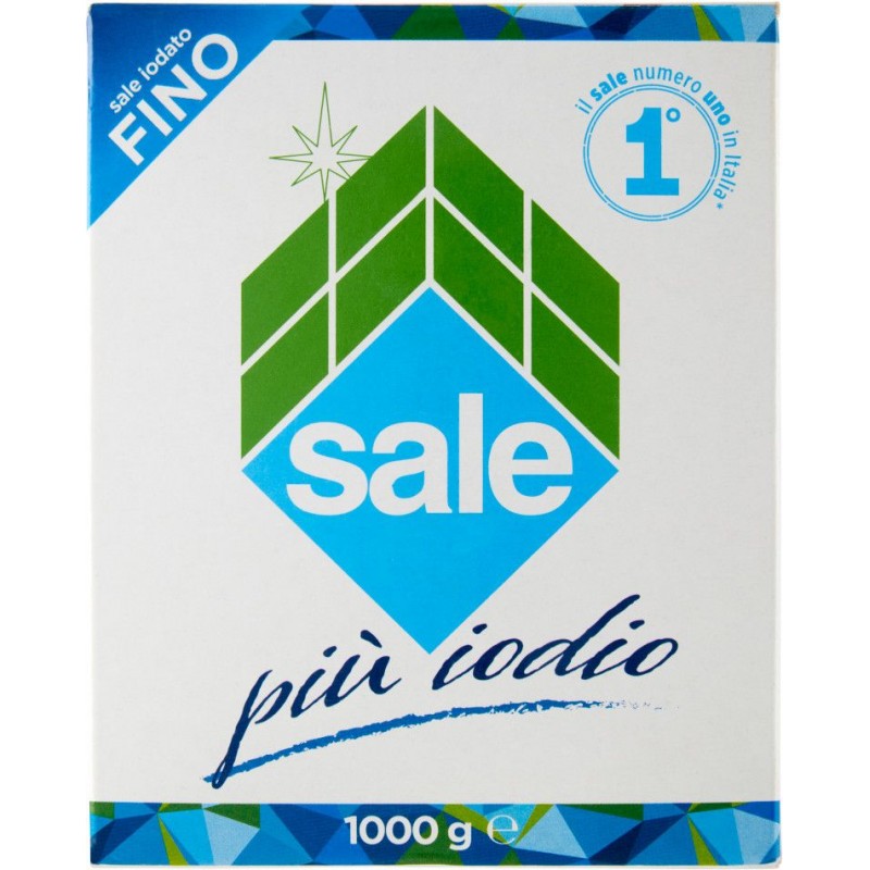 Sale fino di Sicilia iodato Italkali 1 kg