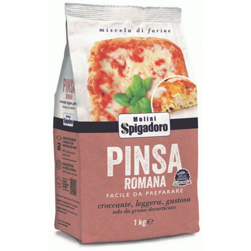 Spigadoro FARINA PINSA ROMANA KG.1 GRANO ITALIANO