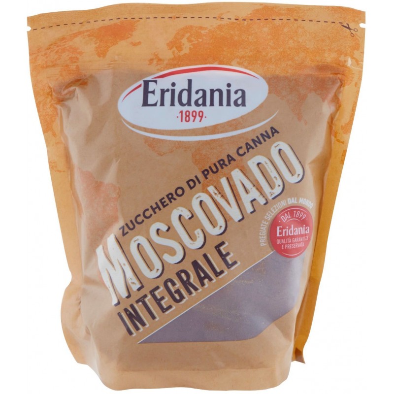 Zucchero di pura canna Eridania Moscovado Integrale 500 g