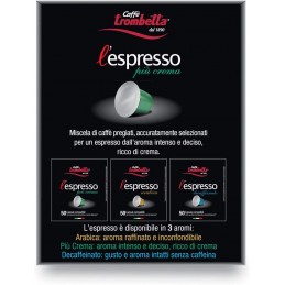 Caffè in capsule per Nespresso Trombetta Crema 50 pz.