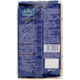 Riso Scotti 500 gr Basmati integrale 10 minuti