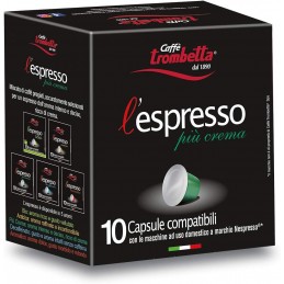 Caffè in capsule per Nespresso Trombetta Crema 10 pz.