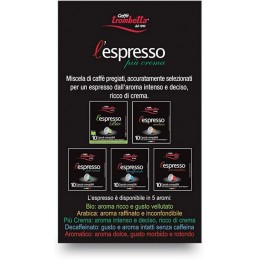 Caffè in capsule per Nespresso Trombetta Crema 10 pz.