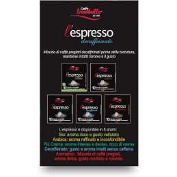 Caffè in capsule per Nespresso Trombetta Decaffeinato 10 pz