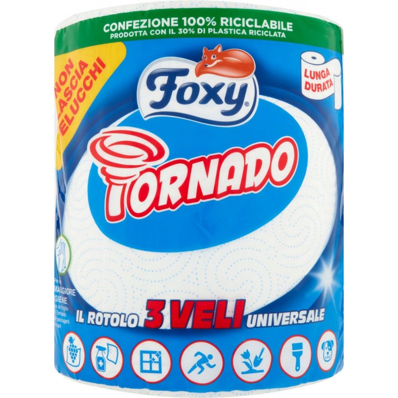 Foxy Bobina Tornado 3 veli multiuso 1 pz