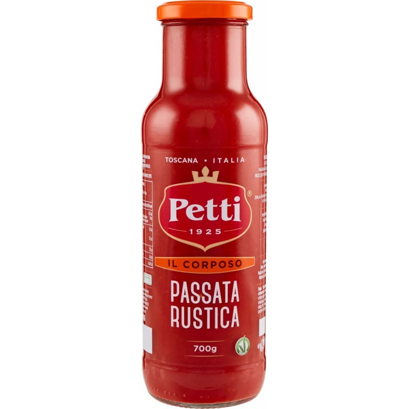 Passata rustica Petti 700 ml il corposo 100% pomodoro toscano