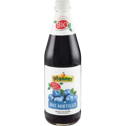 Succo Pfanner Mirtillo nettare 500 ml biologico in vetro a perdere