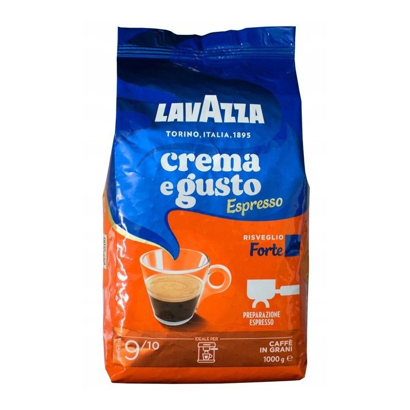 Caffè in grani Lavazza Crema&gusto Espresso Forte 1 kg