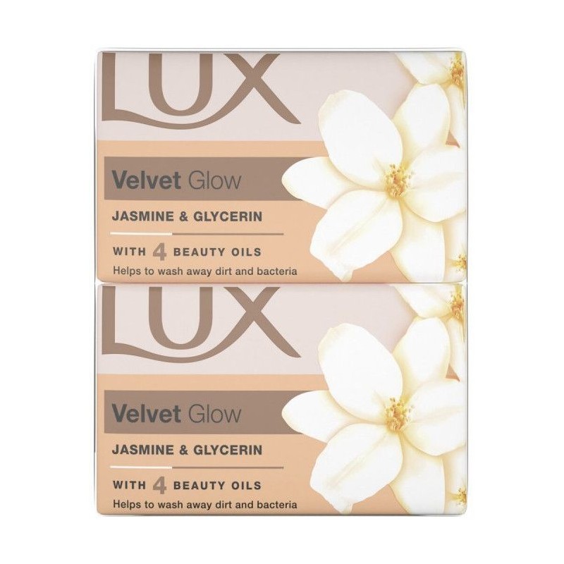 Saponette Lux Velvet Glow Jasmine&glicerine 90 g x4 pezzi