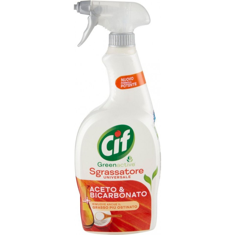 Cif Green active Spray Sgrassatore universale Bicarbonato&aceto 650 ml