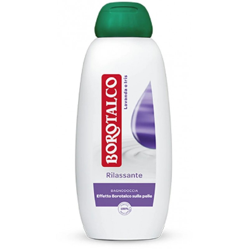 Bagnoschiuma Borotalco 600 ml rilassante lavanda e iris