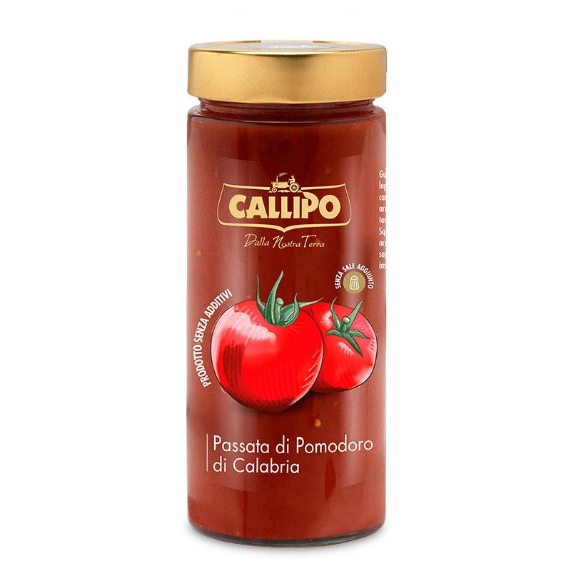 Passata di pomodoro di Calabria Callipo 580 g vaso vetro