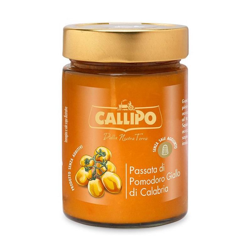 Passata di pomodoro di Calabria Giallo Callipo 320 g vaso vetro