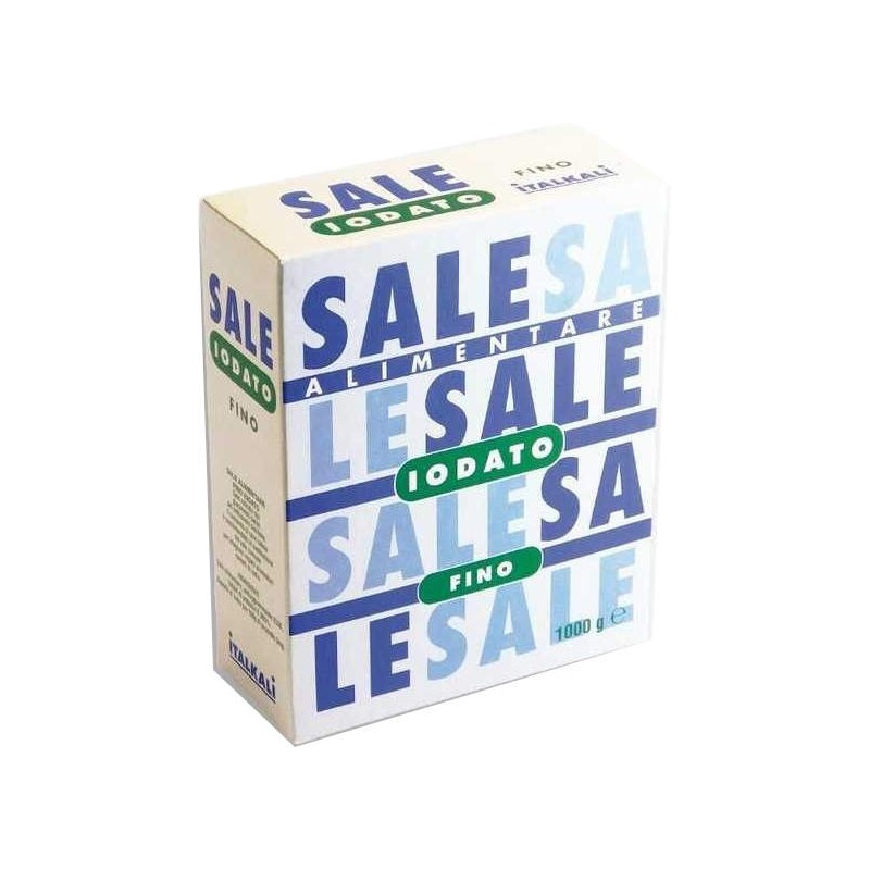 Sale iodato fino Italkali 1 kg