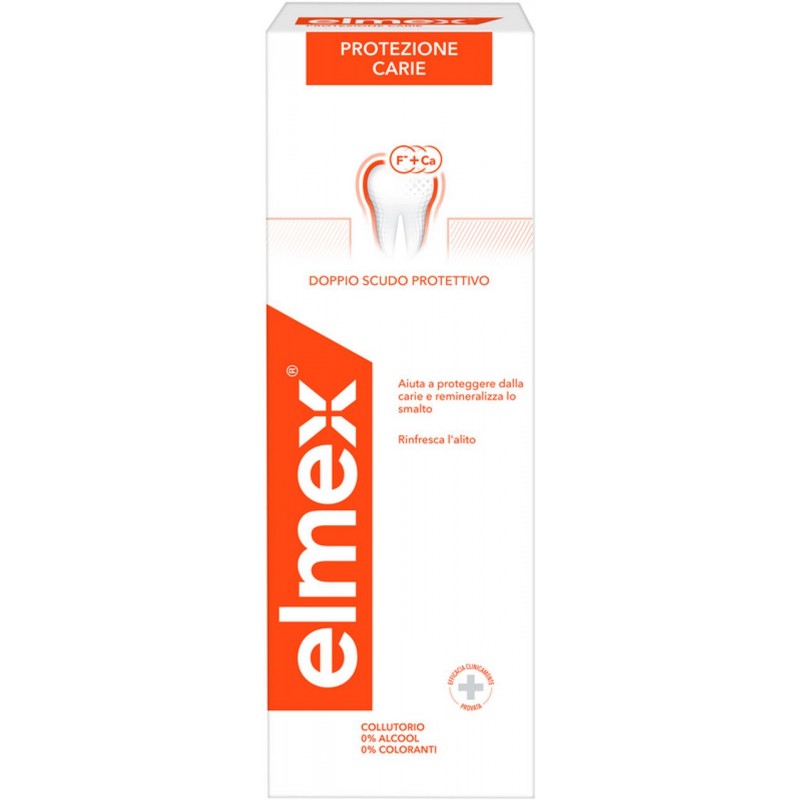 Elmex Collutorio Protezione Carie doppio scudo protettivo 400 ml