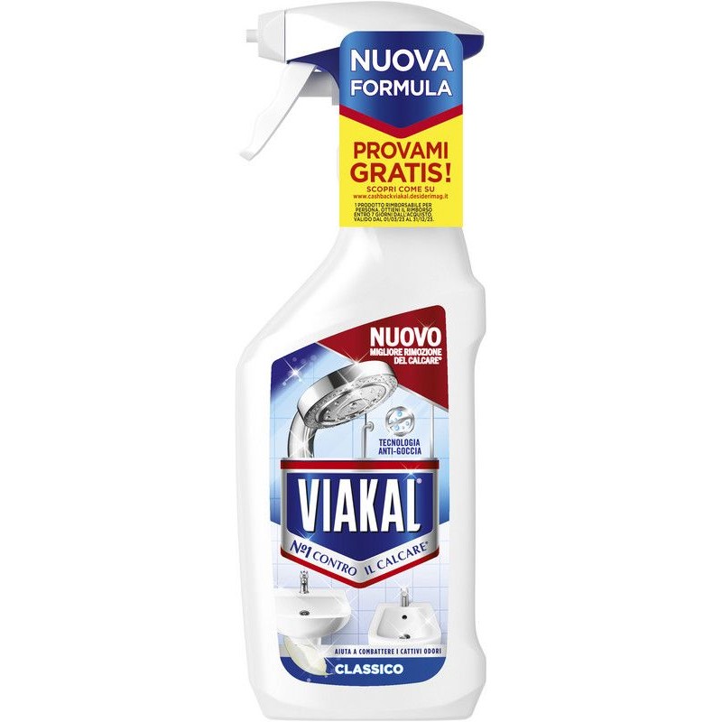 Viakal anticalcare classico 470 ml spray nuova formula