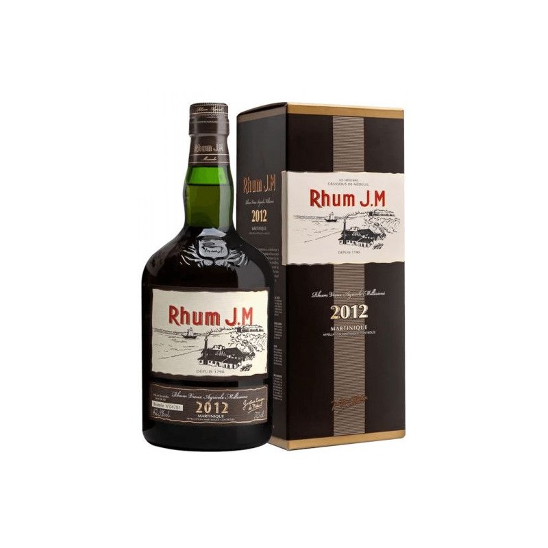 Rhum J.M. Vieux millesimato 70 cl Agricole astuccio 2012