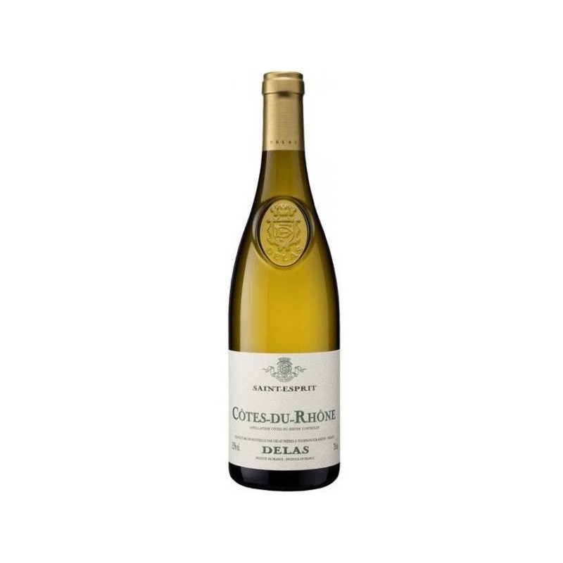 Vino Cotes Du Rhone Bianco Delas 75 cl 13,5% Saint Esprits