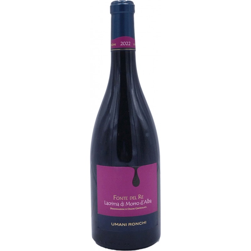 Umani Ronchi Fonte del Re Lacrima Morro d'Alba 75 cl doc 13%