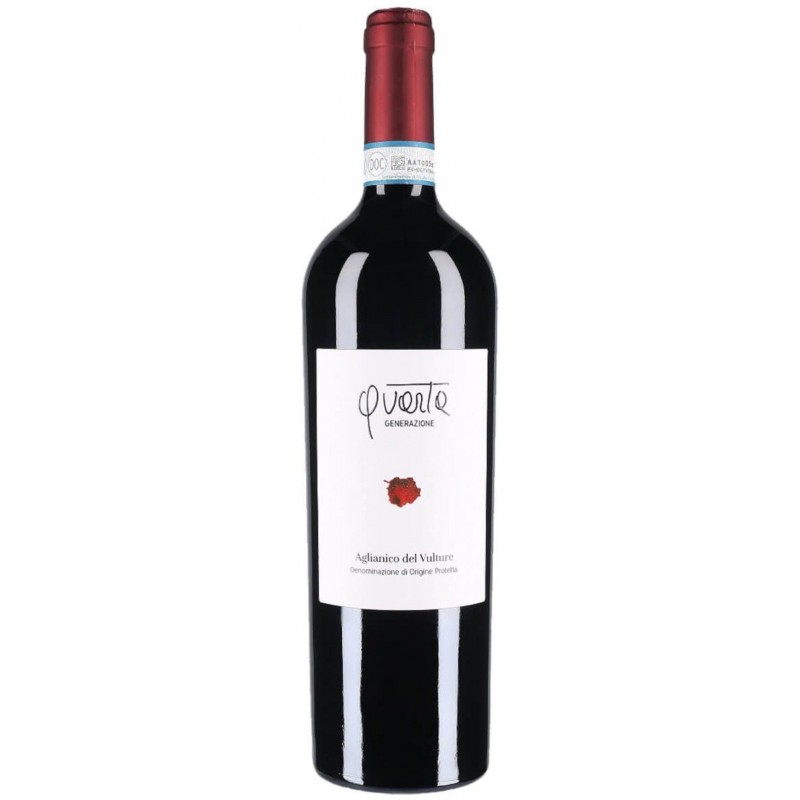 Vino Aglianico del Vulture Quarta Generazione 75 cl dop 14,5% 12 mesi legno