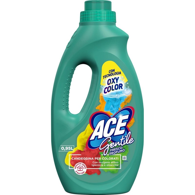 Candeggina per colorati ACE Gentile Fresco Profumo 0,95 L