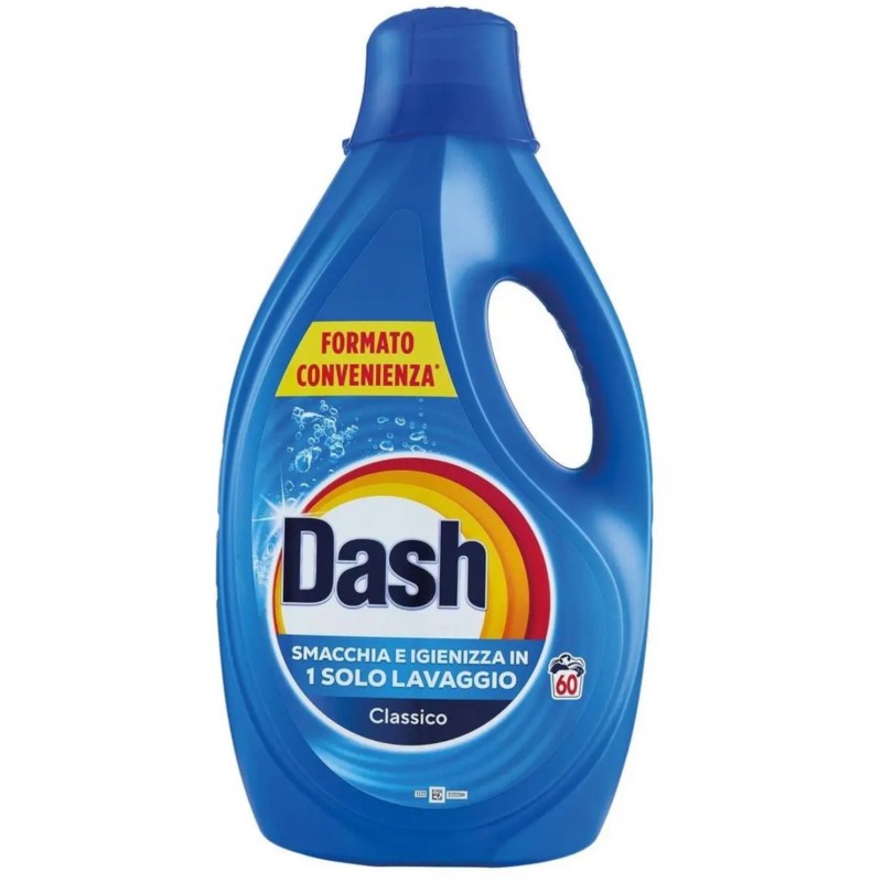 Detersivo lavatrice liquido Dash Classico 60 lavaggi