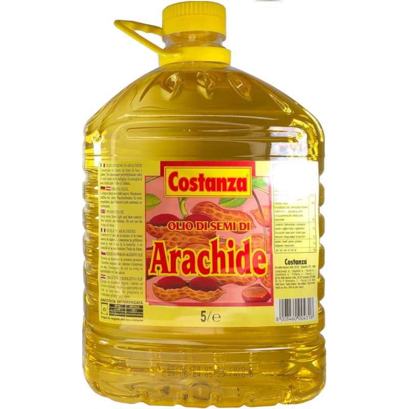 Olio semi di arachide Costanza 5 lt pet