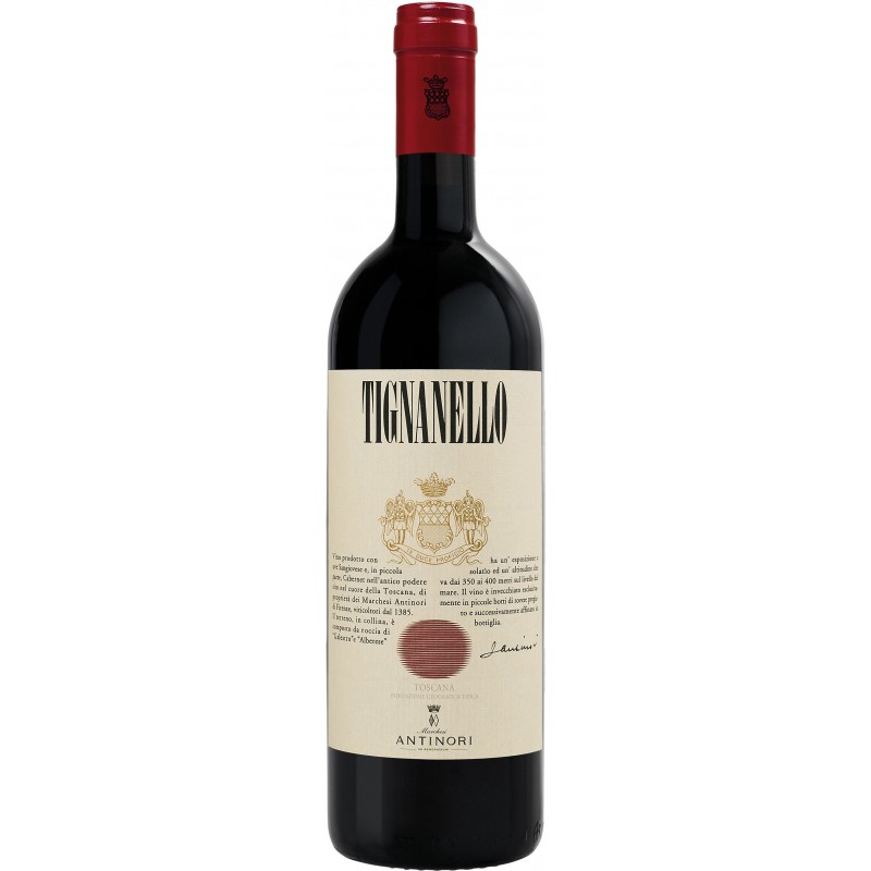 Vino rosso Tignanello Antinori 75 cl Toscana IGT 2016 14% super premiato