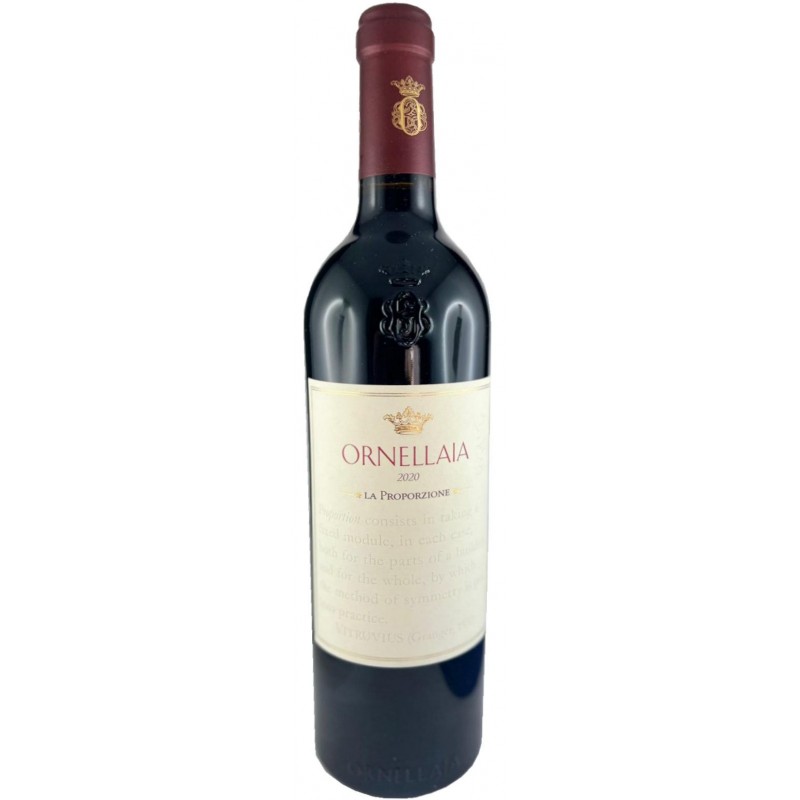 Vino Ornellaia 2020 75 cl Bolgheri Superiore DOC 14,5%