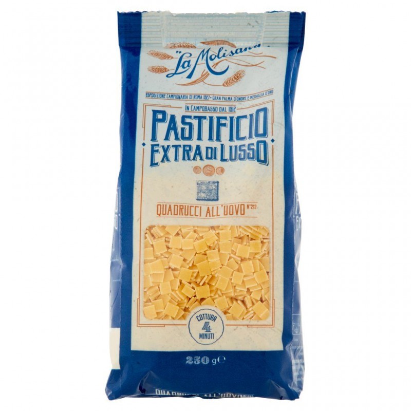 Pastina all'uovo Quadrucci La Molisana 250g