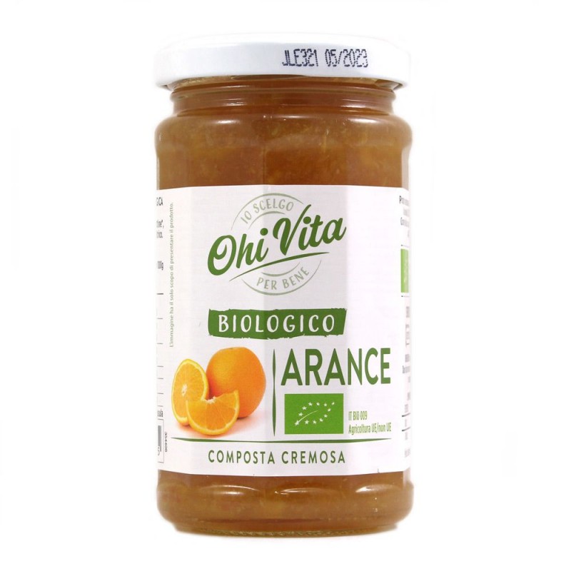 Composta Ohi Vita Arance 260 g biologico senza glutine