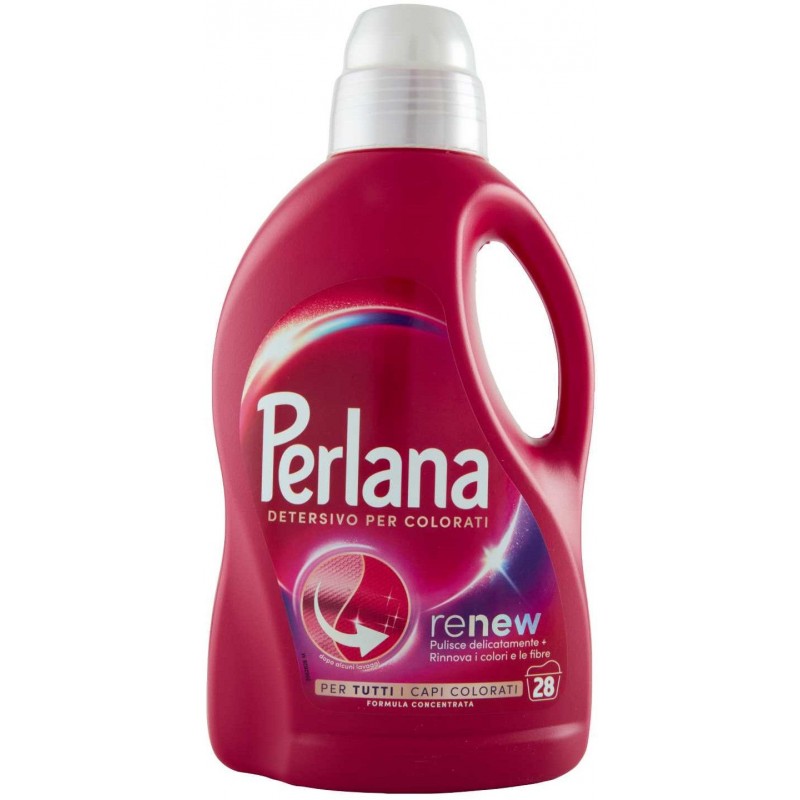 Detersivo lavatrice Perlana 1,44 L capi colorati, Renew 28 lavaggi